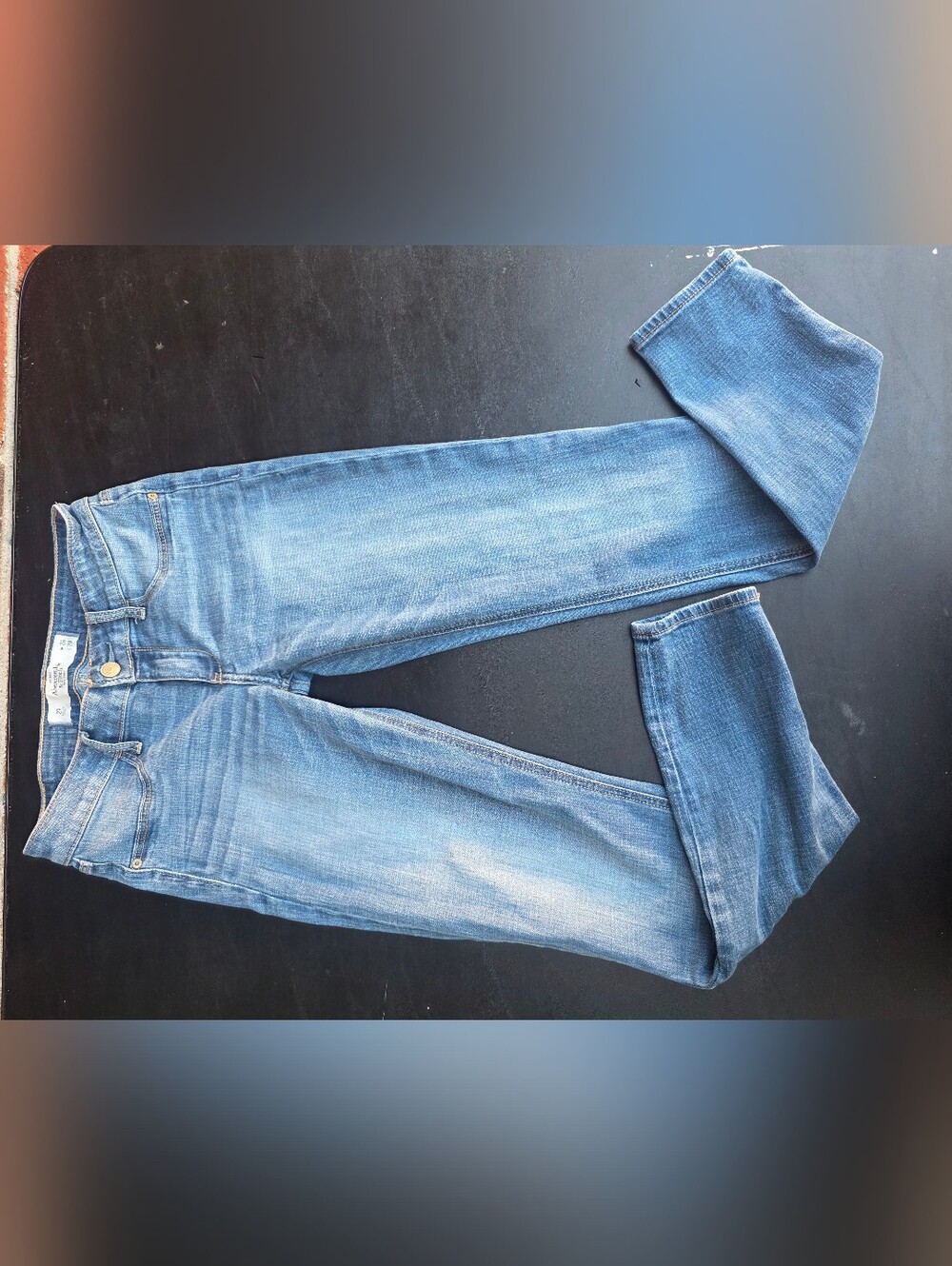 Abercrombie & Fitch Light Blue Straight Jeans